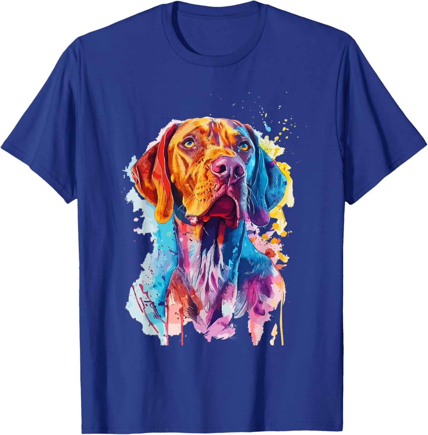 Vizsla Lovers Pop Art Design Vizsla Dog Women Kids T-Shirt - T-Shirt | Royal