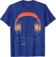 Cool Headphones Design Women DJ Music Artist Lover T-Shirt - T-Shirt | Royal