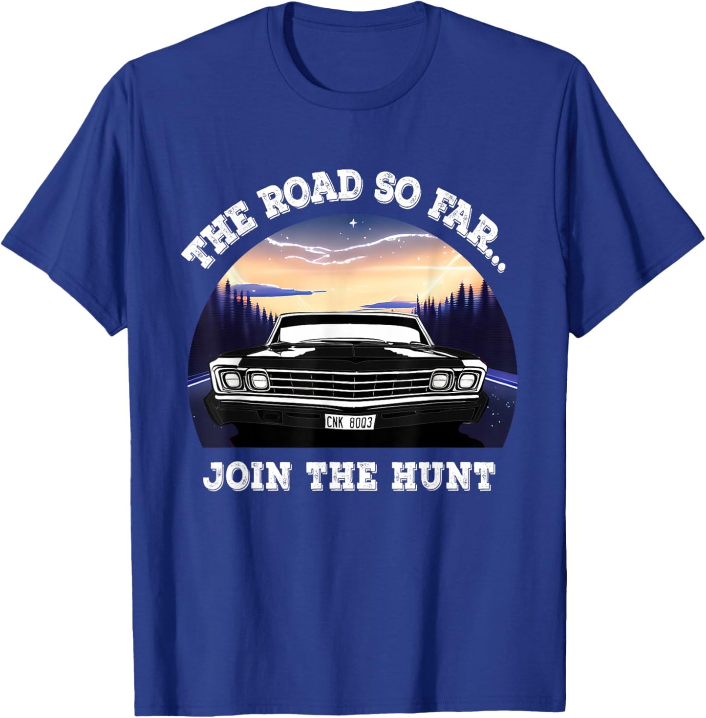 The Road So Far SPN T-Shirt - T-Shirt | Royal