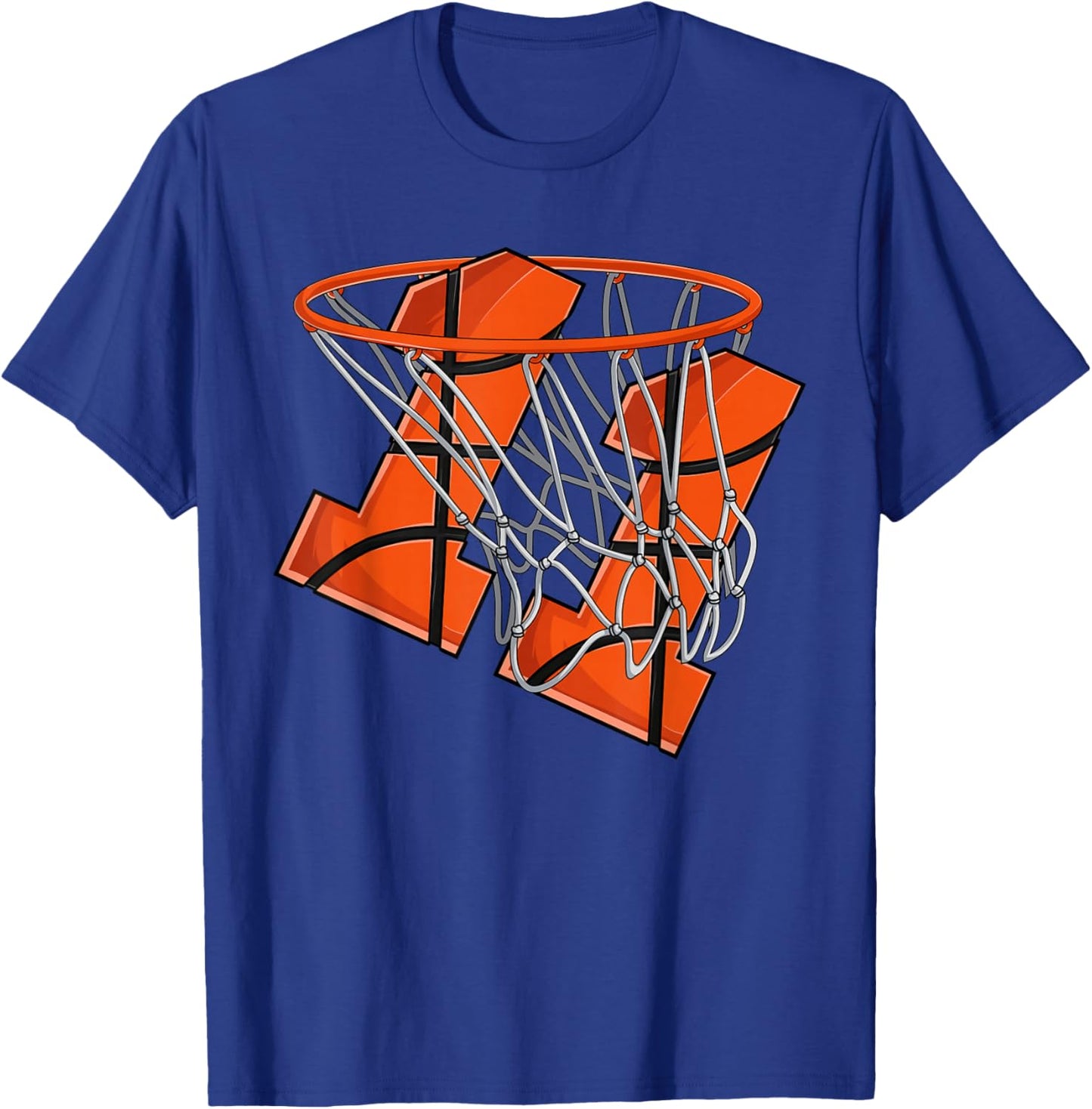 11th Birthday Basketball Shirt Kids, Boys 11 Year Old T-Shirt - T-Shirt | Royal