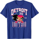 313 Detroit Area Code 'WHAT'S GOOD' Melanated Tribute T-Shirt - T-Shirt | Royal