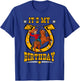 It's My Birthday Western Cowboy Boys Youth Kids Party Day T-Shirt - T-Shirt | Royal