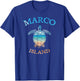 JCombs: Marco Island, FL, Sea Turtle and Beach T-Shirt - T-Shirt | Royal
