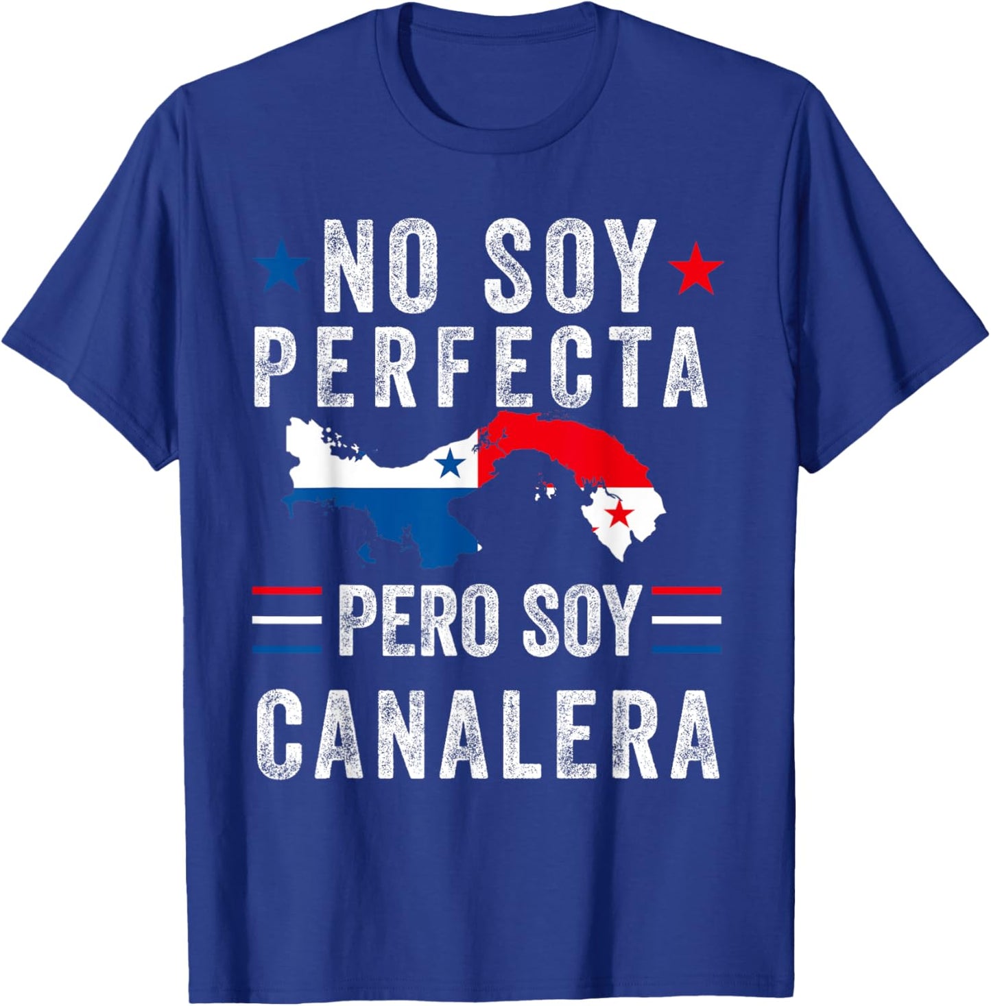 Camiseta Panama Panamanian Flag DNA Panameña Mujer Women T-Shirt - T-Shirt | Royal