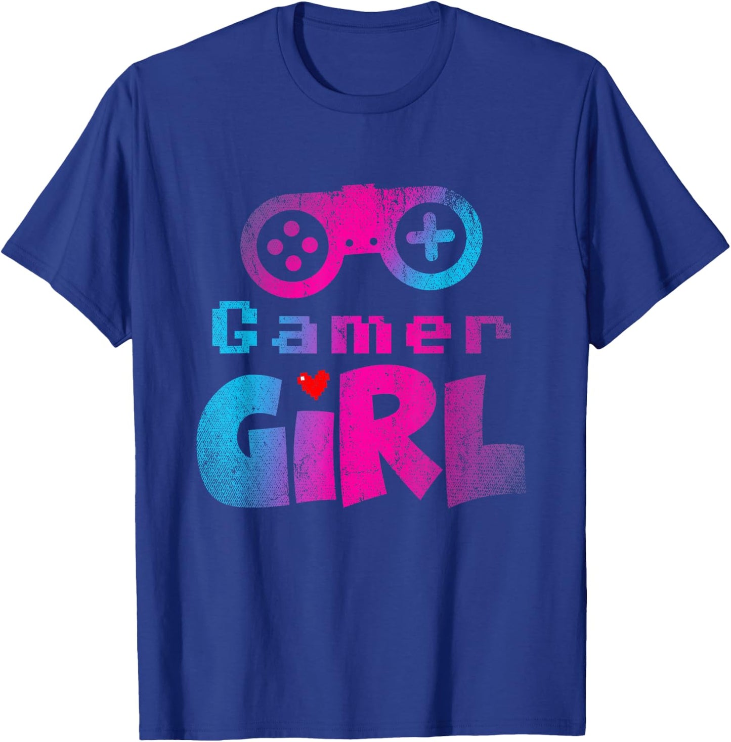 Video Game Nerd E Sport Gaming Girl Gamer Gift Gamer T-Shirt - T-Shirt | Royal