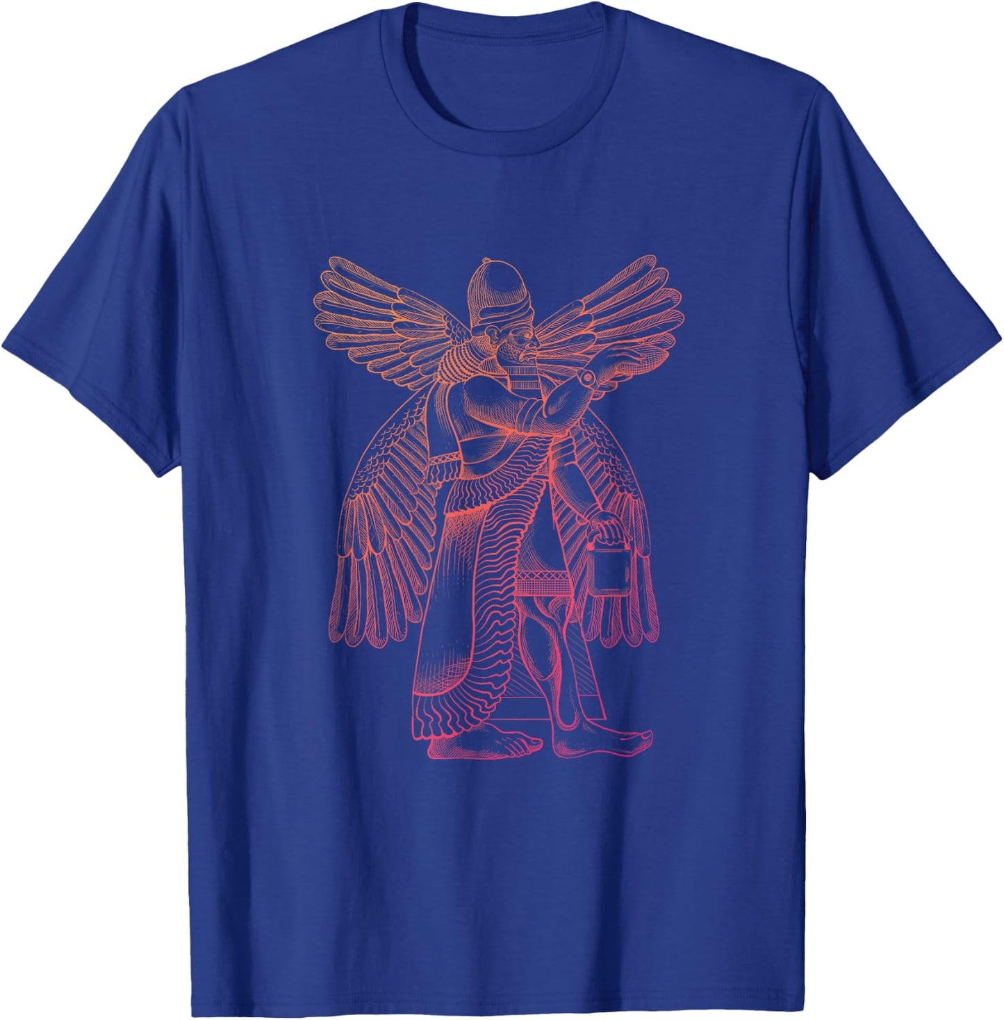 Enki Enlil - Ancient Sumerian Diety King Anunnaki Nibiru T-Shirt - T-Shirt | Royal