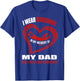 In my memory of my dad HEAD & NECK CANCER AWARENESS T-Shirt - T-Shirt | Royal