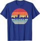 Boston Souvenir Shirt. Retro Style USA Skyline T-Shirt - T-Shirt | Royal