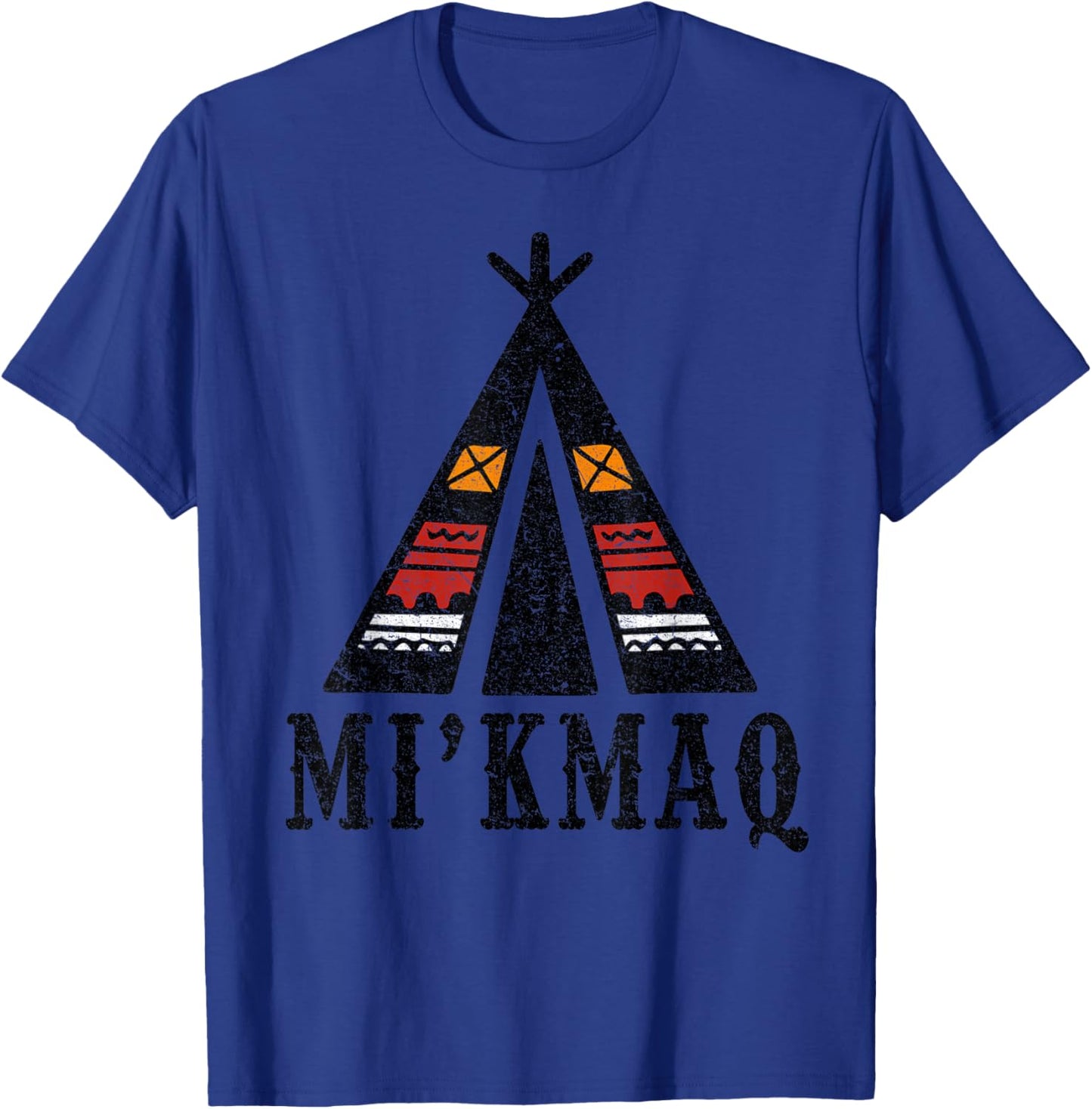 Mi'kmaq Tribe Pride Native American Indian Culture T-Shirt - T-Shirt | Royal