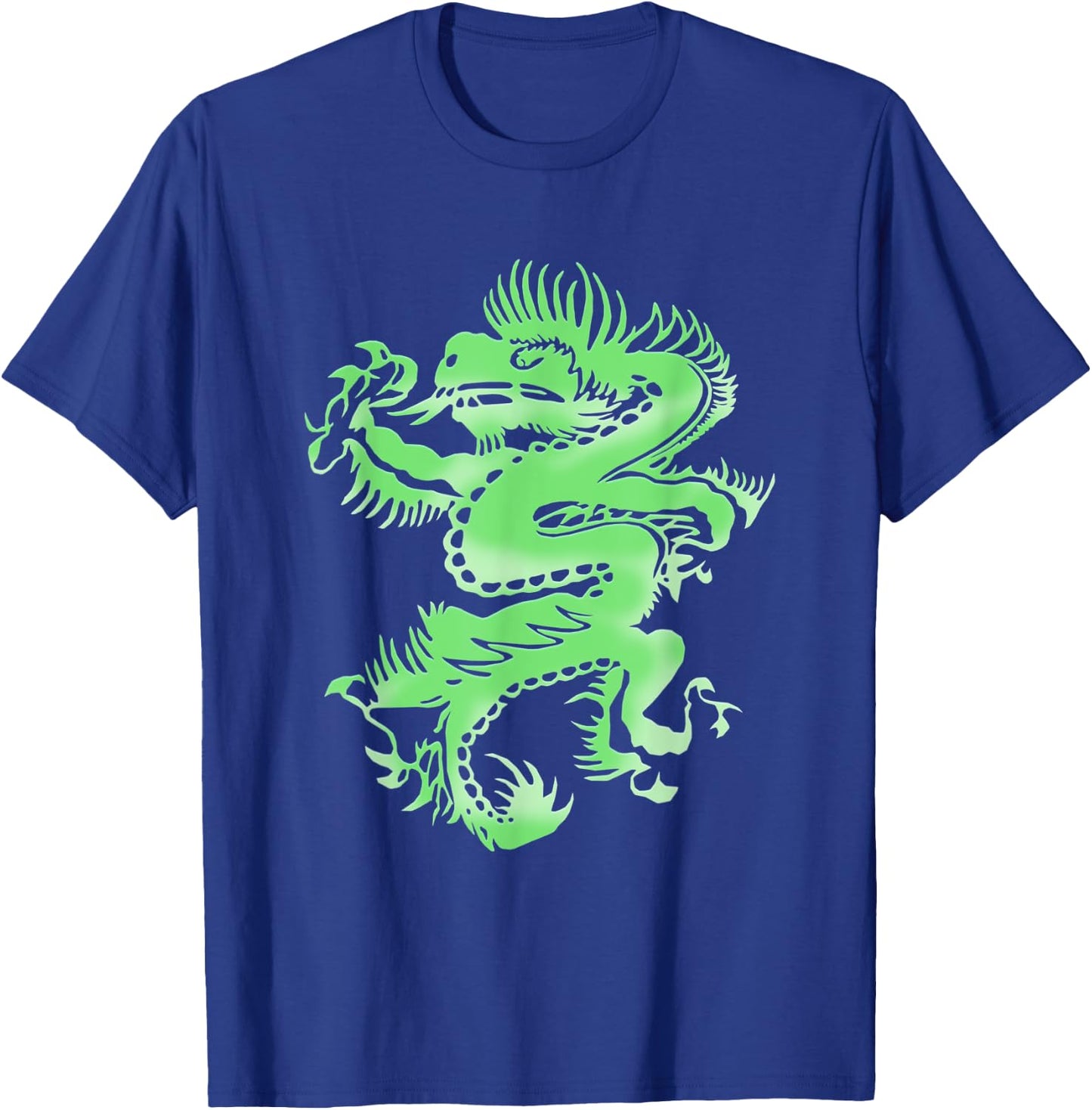 Imbruglia Torn Dragon T-Shirt - T-Shirt | Royal