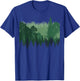 Nature Trees and Forest T-Shirt - T-Shirt | Royal