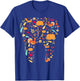 Fall Dental Pumpkin Tooth Dental Thanksgiving T-Shirt - T-Shirt | Royal