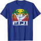 Vintage Fiji Island Sunset Gift Fijian T-Shirt - T-Shirt | Royal