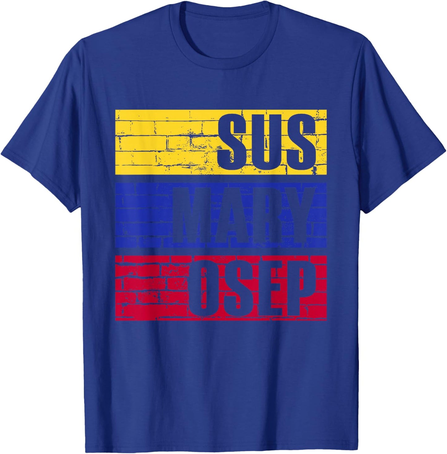 Funny Retro Vintage Filipino Pinoy Sus Mary Osep T-Shirt - T-Shirt | Royal