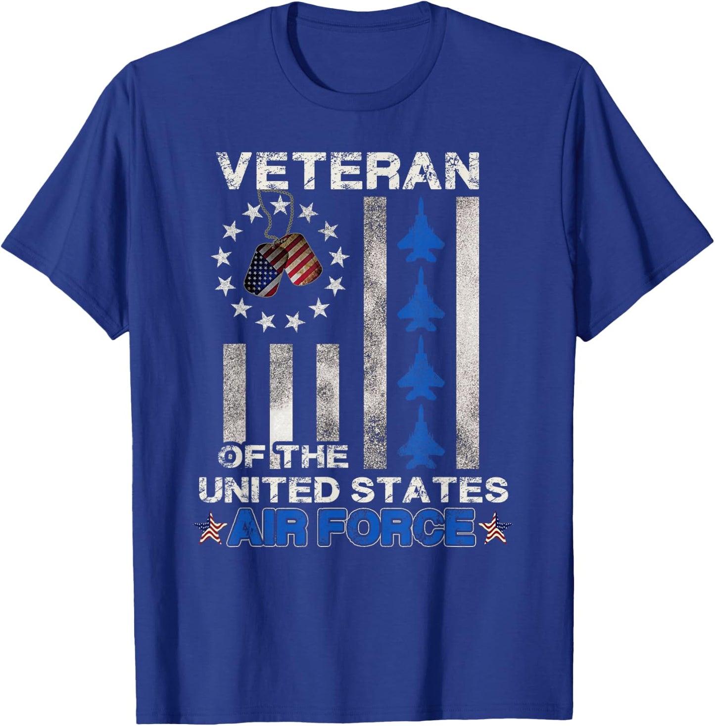 Veteran of The United States Air Force US Air Force T-Shirt - T-Shirt | Royal
