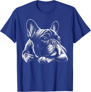 Sweet Dreamy French Bulldog in Lying Pose Women Kids T-Shirt - T-Shirt | Royal