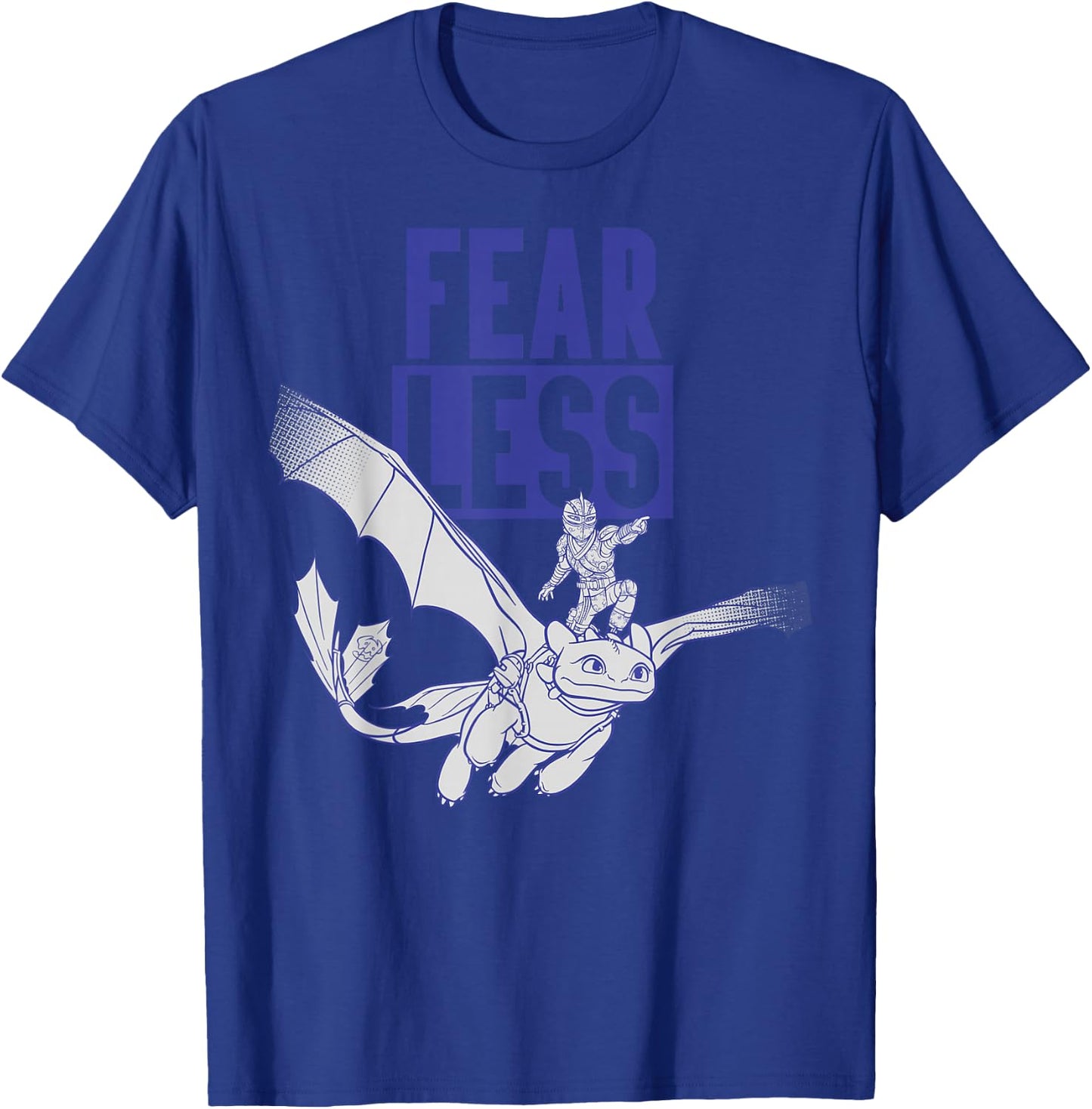 How to Train Your Dragon 3 Hidden World Fear Less T-Shirt - T-Shirt | Royal