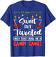 Sweet But Twisted Does That Make Me A Candy Cane Christmas T-Shirt - T-Shirt | Royal