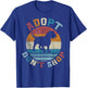 Vintage Retro Adopt Don't Shop, I Love My Beagle T-Shirt - T-Shirt | Royal