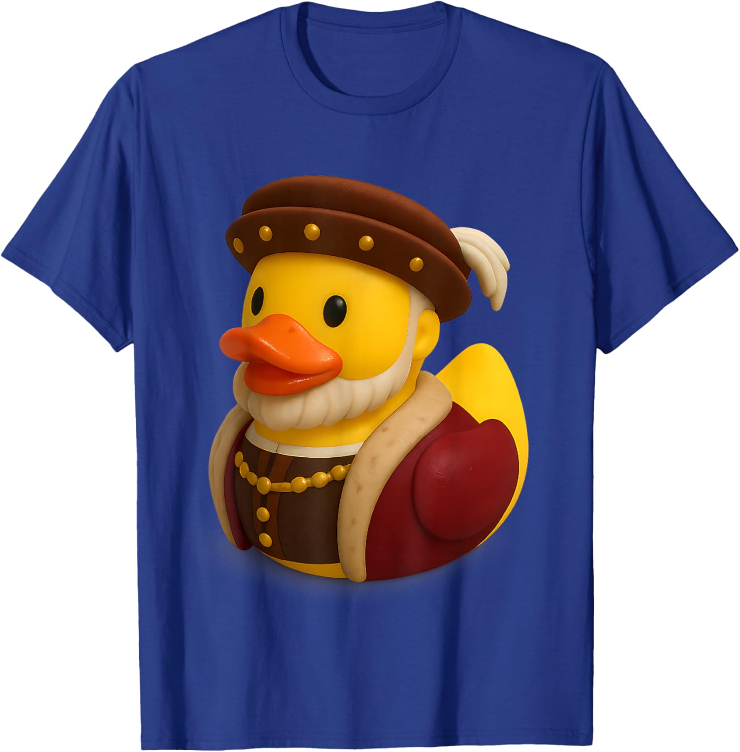 Rubber Duck Henry VIII 8th Eighth Historical Figure T-Shirt - T-Shirt | Royal
