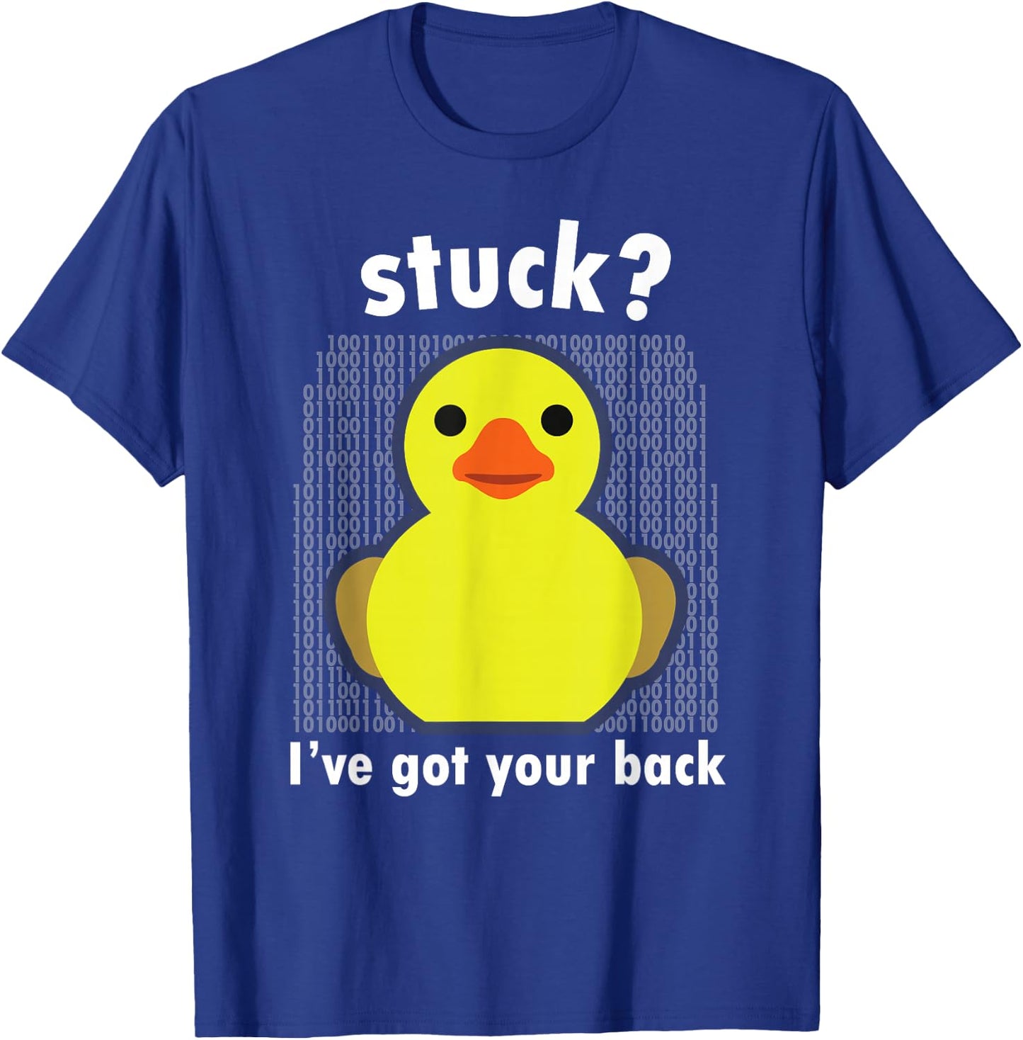 Programmer Rubber Duck for Coding Programming Engineer T-Shirt - T-Shirt | Royal