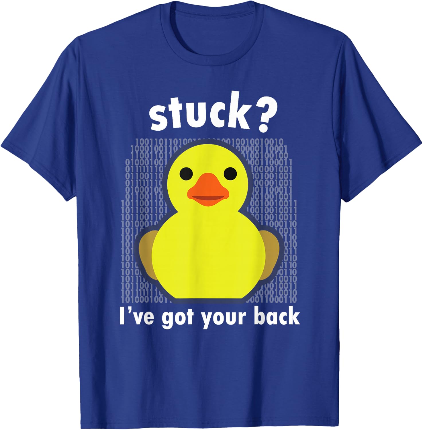 Programmer Rubber Duck for Coding Programming Engineer T-Shirt - T-Shirt | Royal