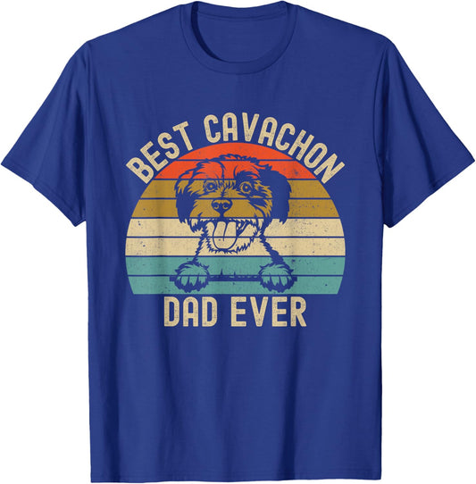 Best Cavachon Dad Ever T-Shirt - T-Shirt | Royal