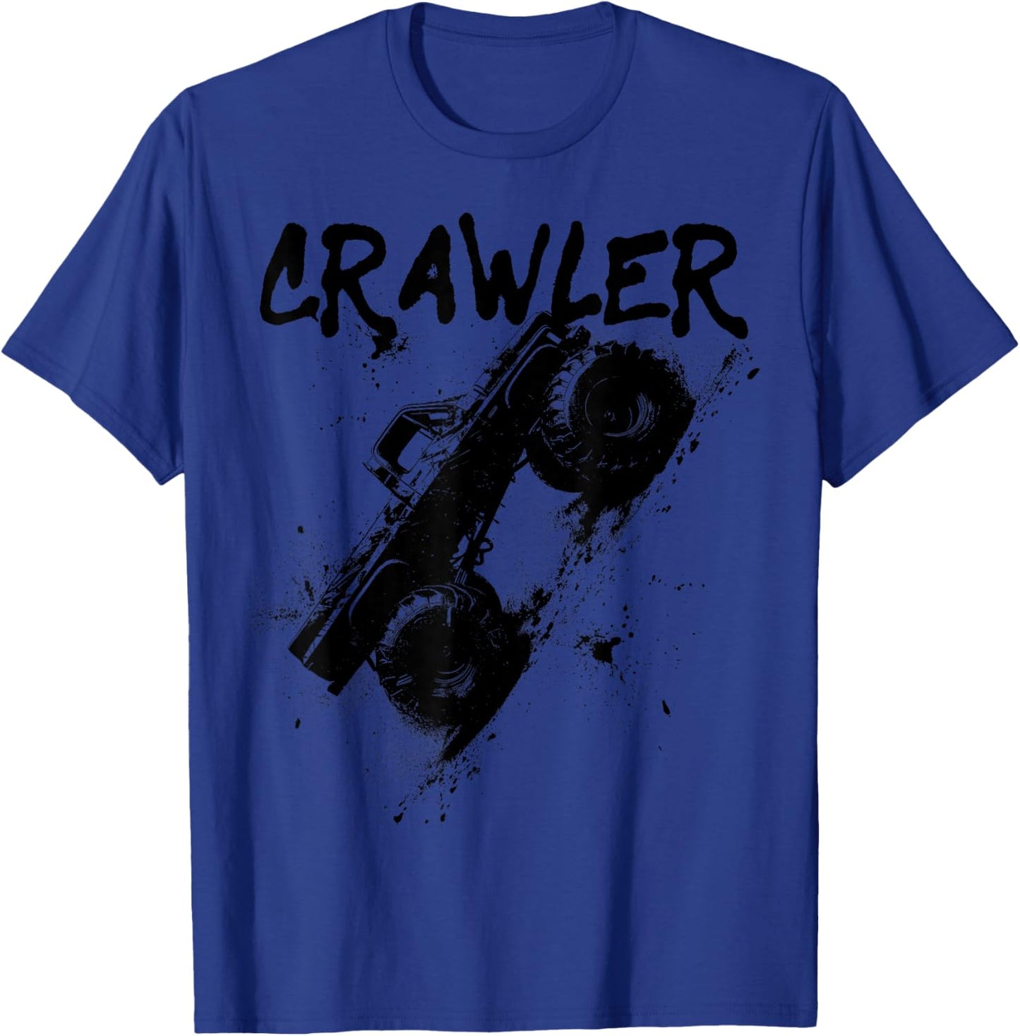 Crawler Rc Car Rock Scaler Scale Rc Offroad Truck Clawling T-Shirt - T-Shirt | Royal