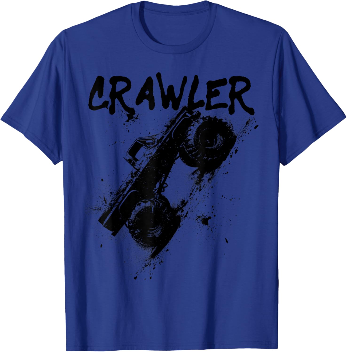 Crawler Rc Car Rock Scaler Scale Rc Offroad Truck Clawling T-Shirt - T-Shirt | Royal