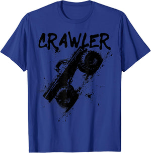 Crawler Rc Car Rock Scaler Scale Rc Offroad Truck Clawling T-Shirt - T-Shirt | Royal