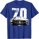1970 trans am vintage black car MUSCLE CARS 70s CLASSIC T-Shirt - T-Shirt | Royal