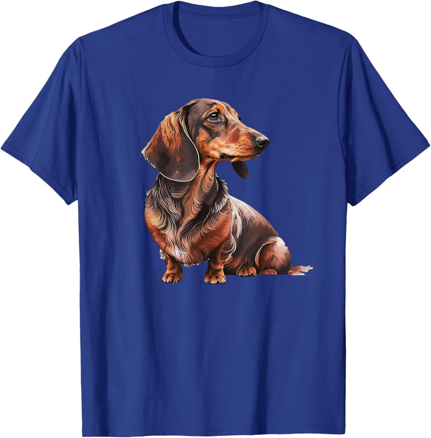 Funny Dachshund Cute T-Shirt - T-Shirt | Royal