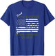 Proud Daughter of a Bomb Disposal Expert EOD Flag T-Shirt - T-Shirt | Royal