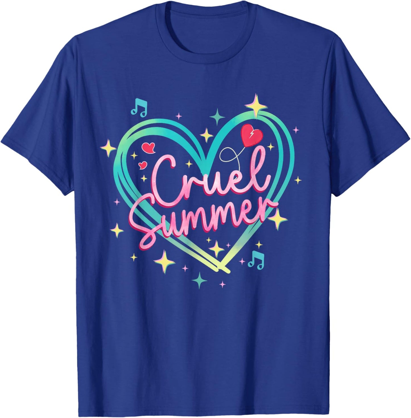Cruel Summer Funny Cute Retro Vintage 70s 80s Women Men Kids T-Shirt - T-Shirt | Royal