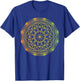 Tesseract Sacred Geometry Yoga Yantra Magic Symbol T-Shirt - T-Shirt | Royal
