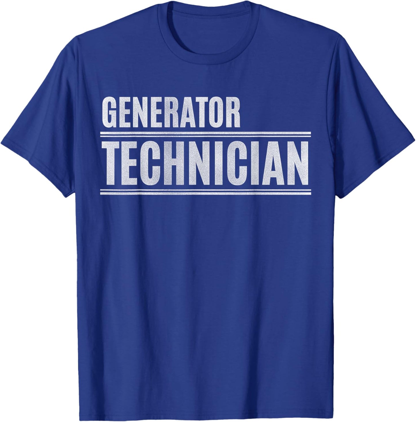 Generator Technician Funny Mechanic Mechanical Service T-Shirt - T-Shirt | Royal
