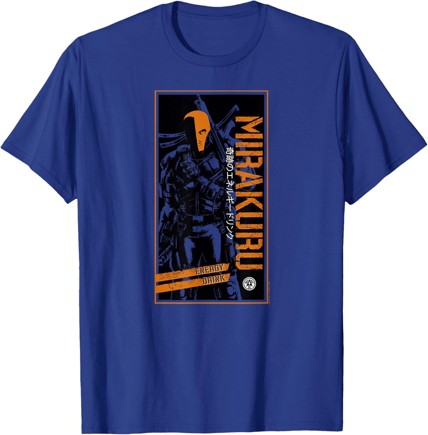 Arrow TV Series Deathstroke Mirakura Energy Drink T-Shirt - T-Shirt | Royal