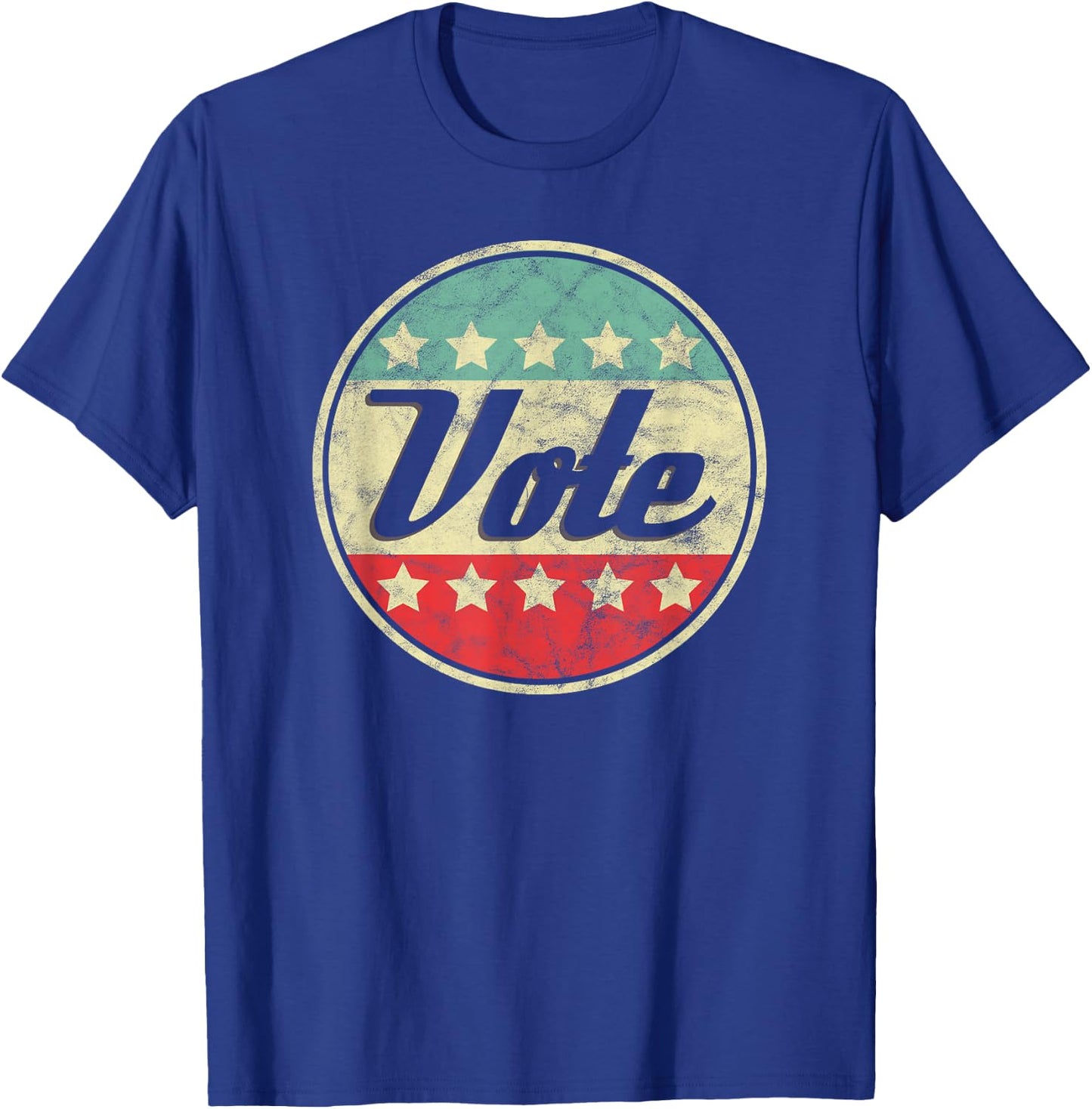 Vote 2024 Midterm Election Gift Voter Rights Graphic T-Shirt - T-Shirt | Royal