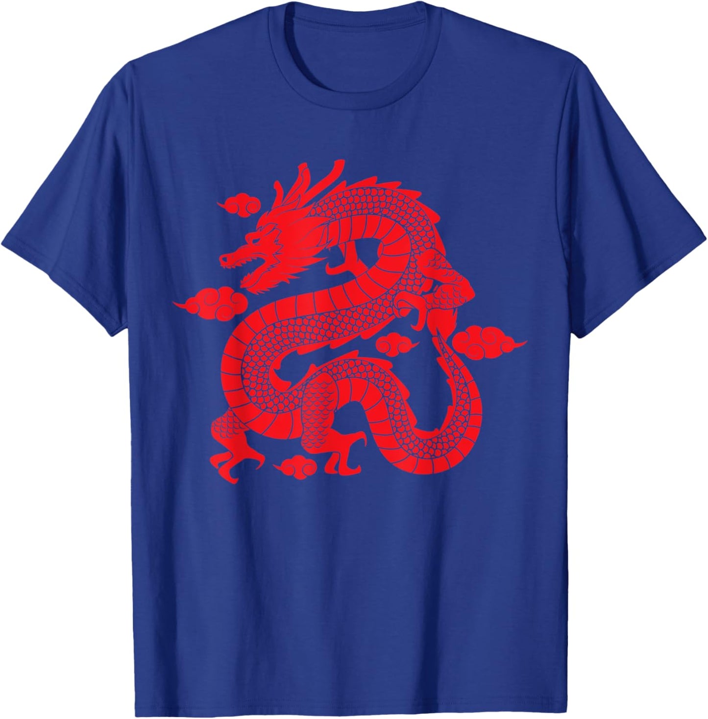 Traditional Chinese Dragon T-Shirt - T-Shirt | Royal