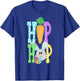 Hip Hop Hippity Easter Bunny Funny Graphic T-Shirt - T-Shirt | Royal