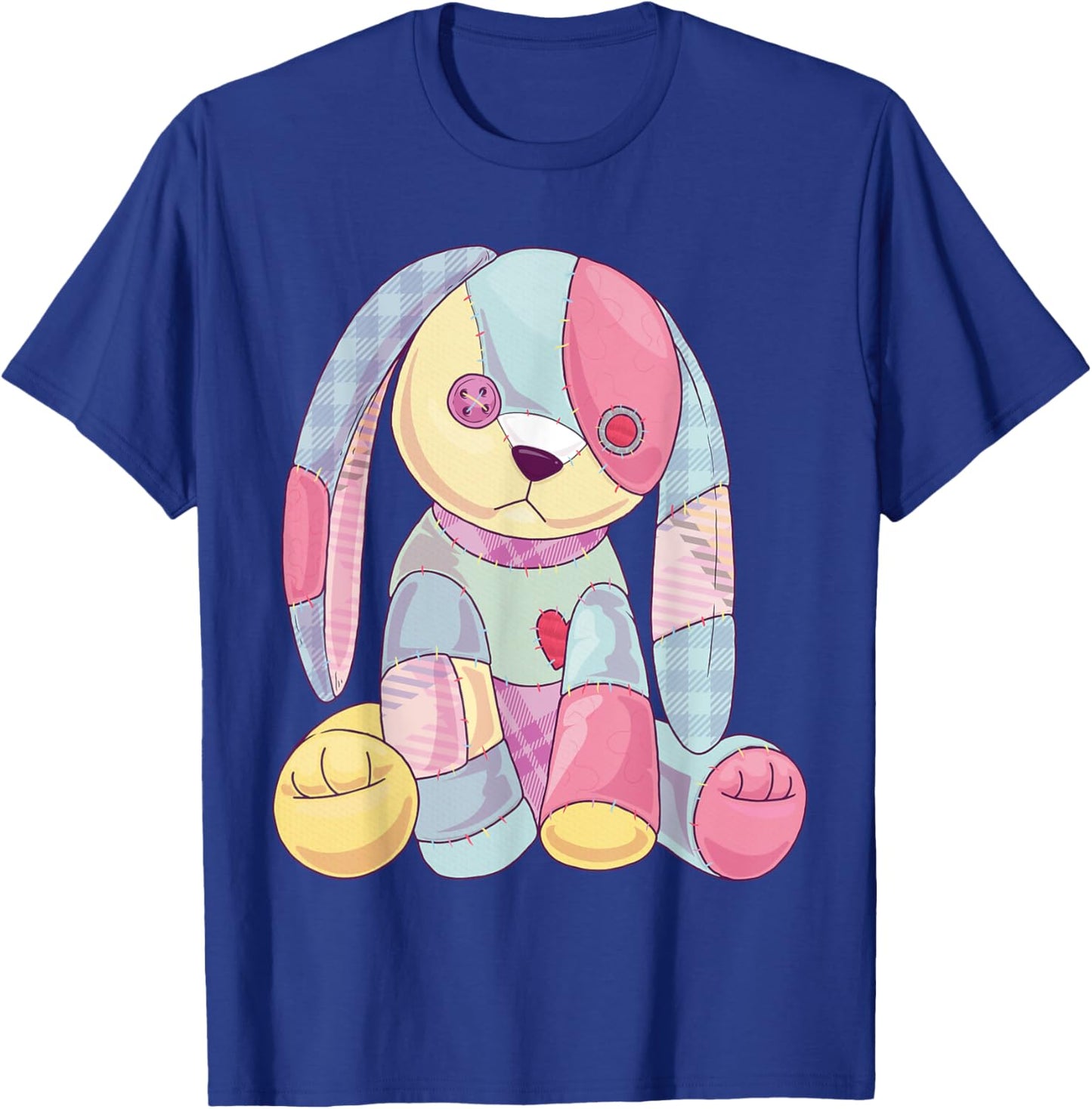 Pastel Goth Shirt Creepy Cute Witchy Bunny Aesthetic Rabbit T-Shirt - T-Shirt | Royal
