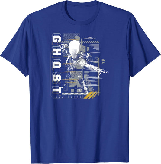 Marvel's Thunderbolts - Ghost Dark Digital T-Shirt - T-Shirt | Royal