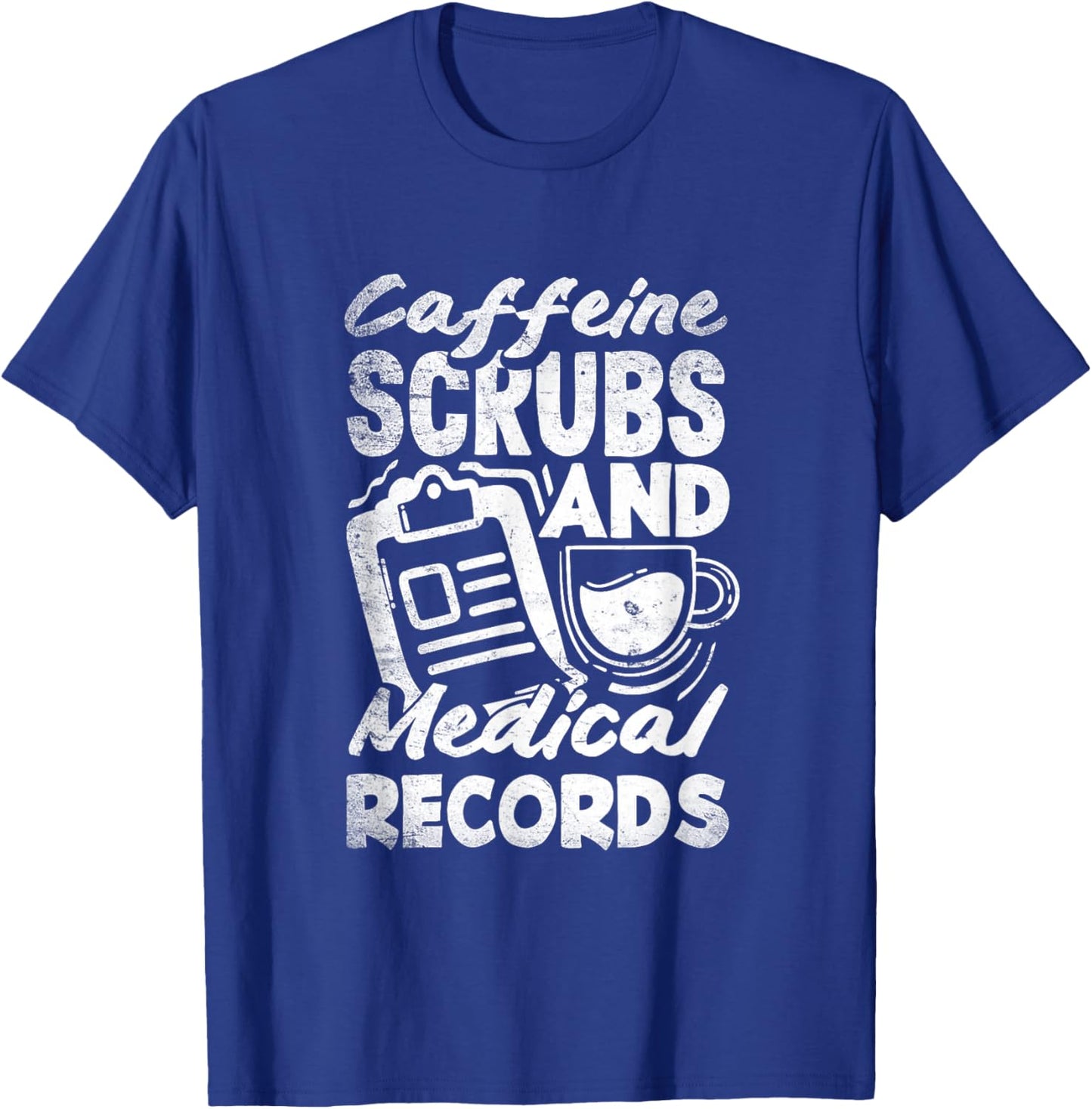 Medical Scribe Medical Records Healthcare Documentation T-Shirt - T-Shirt | Royal