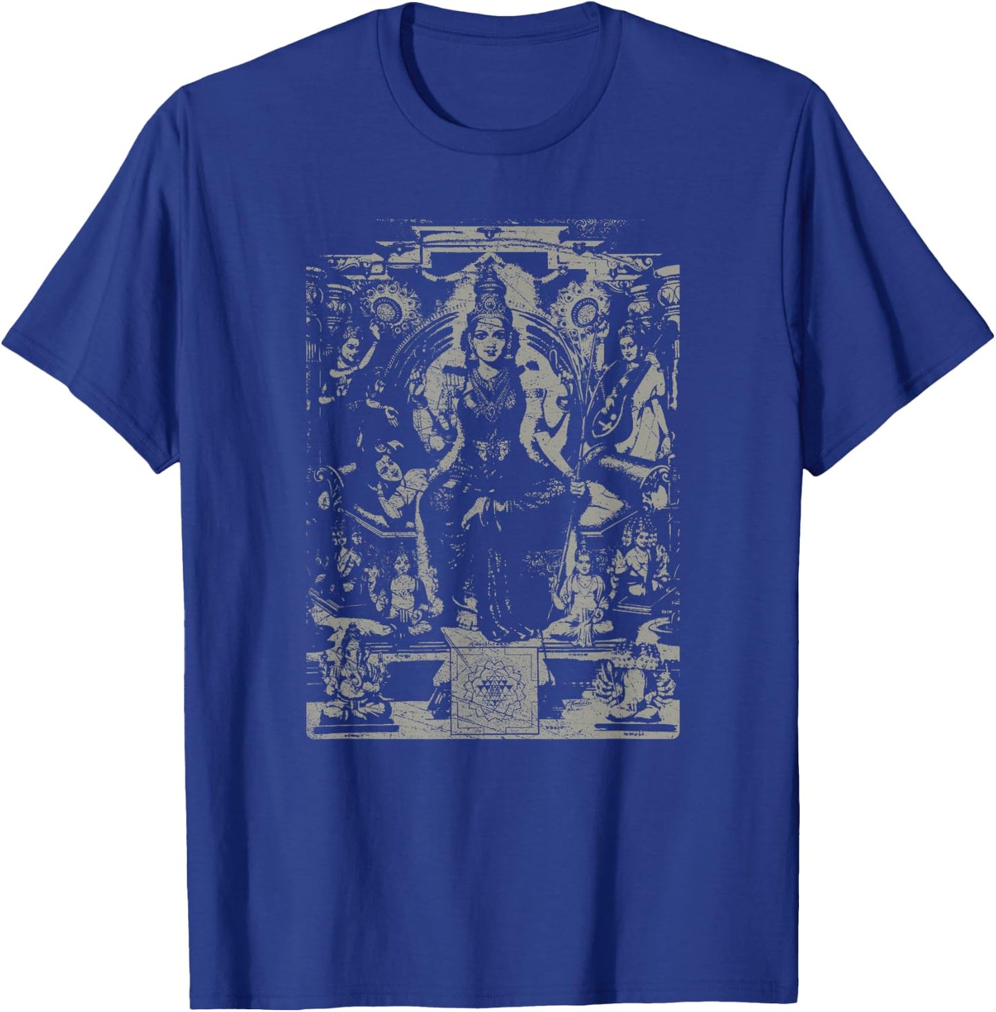 Hindu Book Tripura Upanishad - Sacred Sri Yantra T-Shirt - T-Shirt | Royal