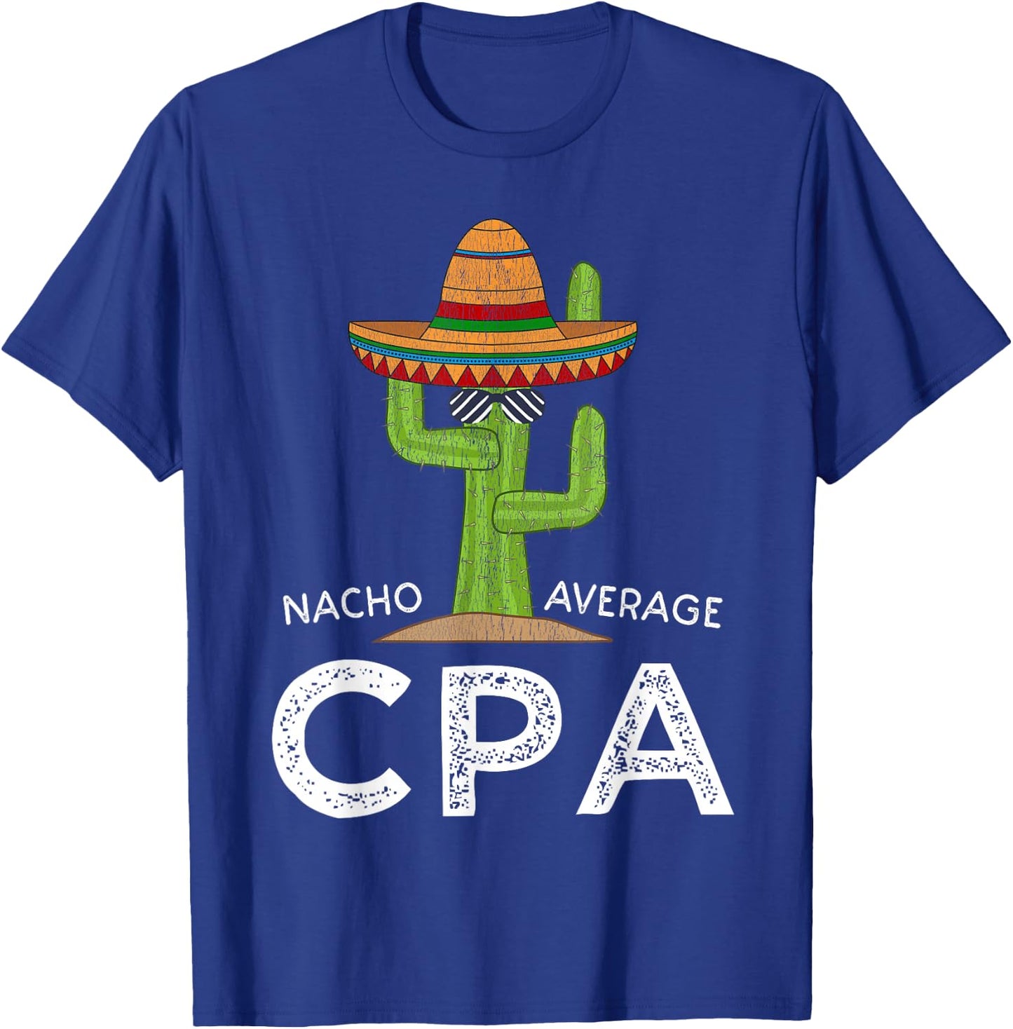 Fun Certified Public Accountant Humor | Funny Saying CPA T-Shirt - T-Shirt | Royal