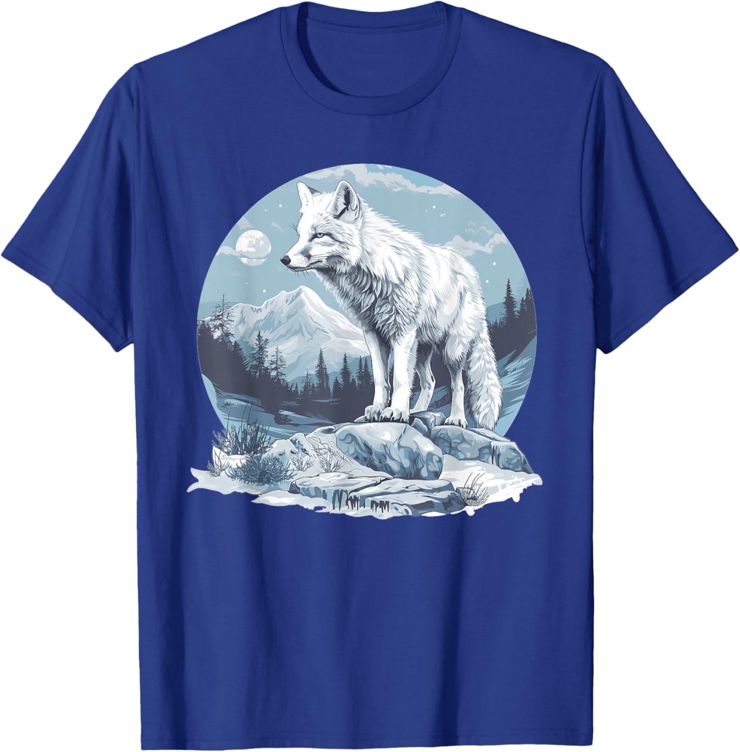 Arctic Foxes Lovers Arctic Fox T-Shirt - T-Shirt | Royal