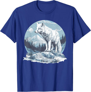 Arctic Foxes Lovers Arctic Fox T-Shirt - T-Shirt | Royal
