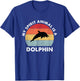 Vintage My Spirit Animal Is a Dolphin T-Shirt - T-Shirt | Royal