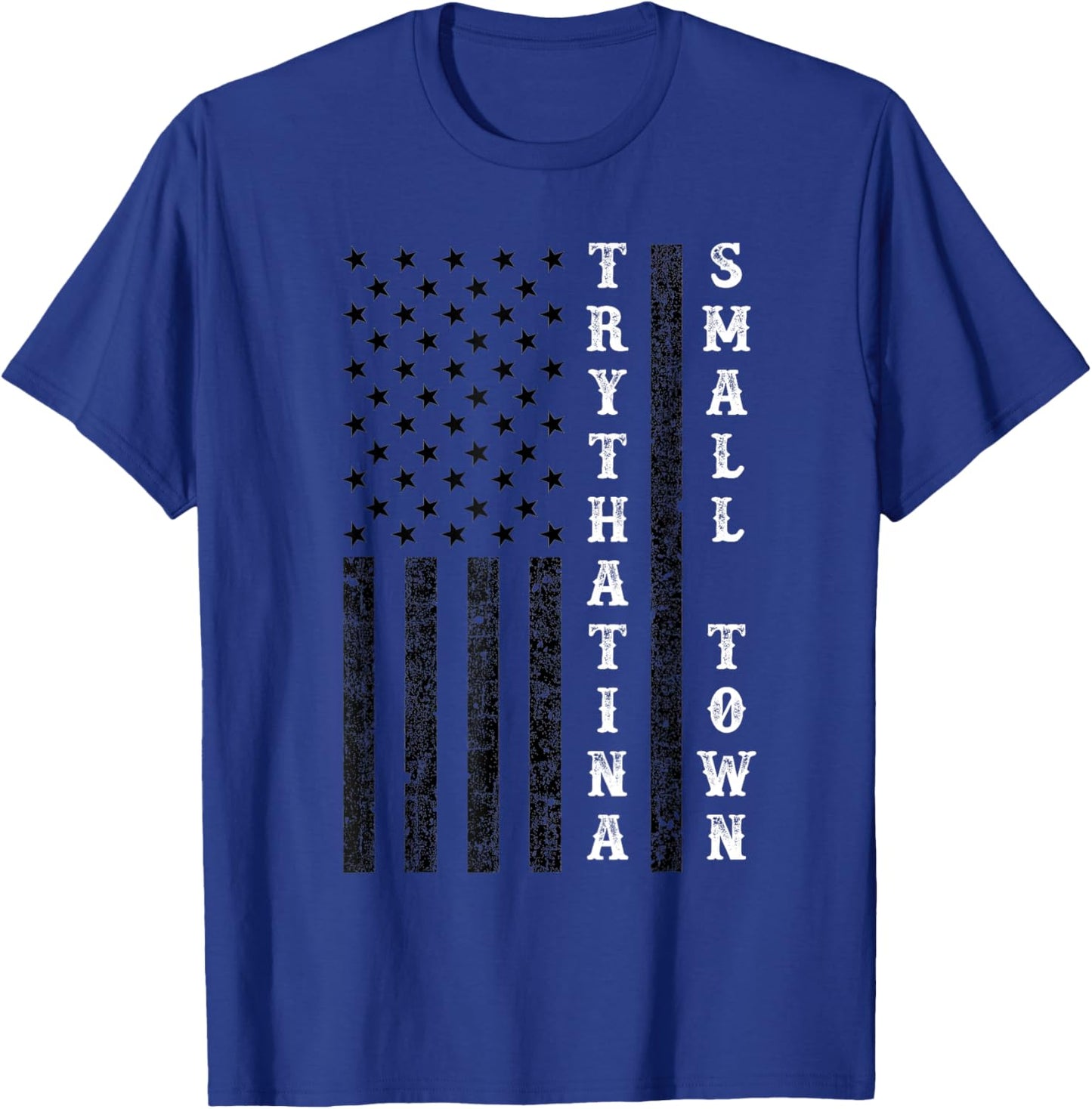 Try That In A Small Country Western Town,Country Music Lover T-Shirt - T-Shirt | Royal