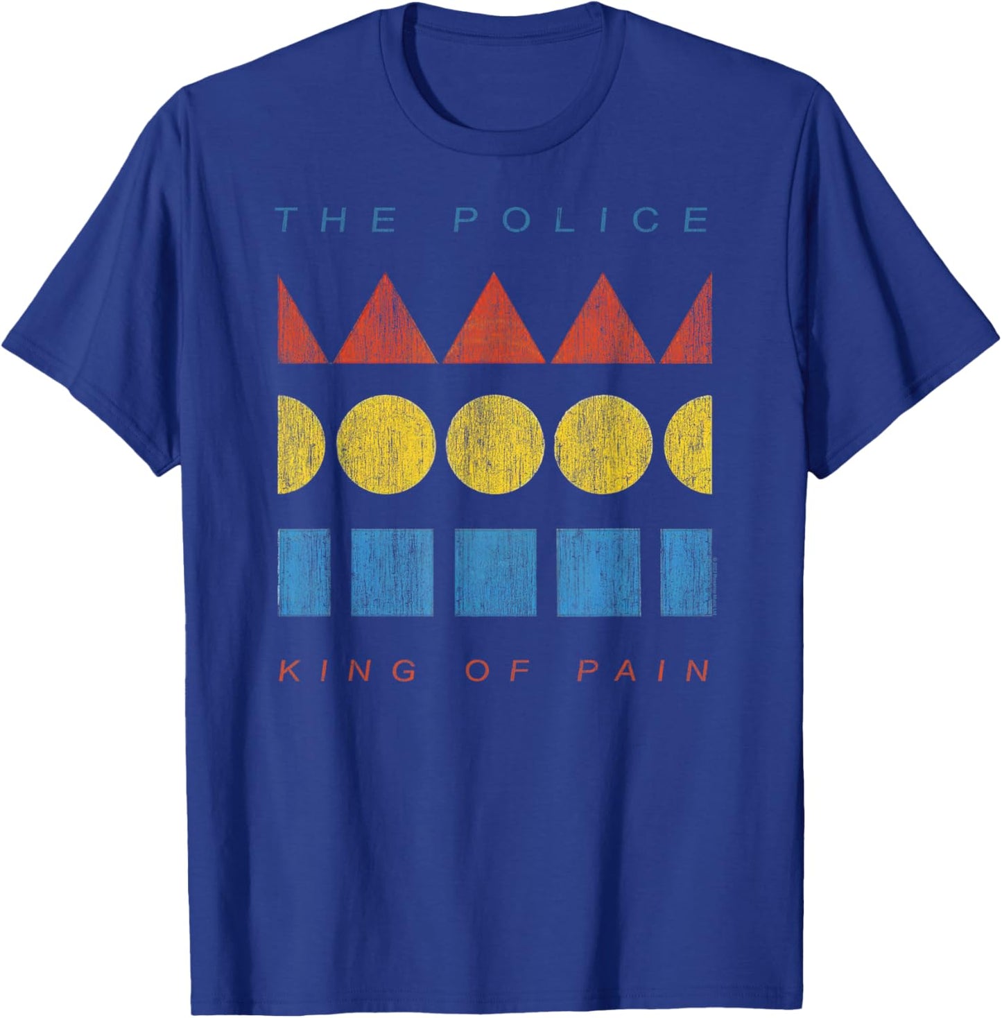 The Police King of Pain Rock Music Band T-Shirt - T-Shirt | Royal